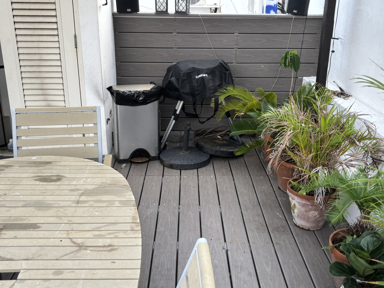 Tropisch dak Leven In het Hart van Oud San Juan
