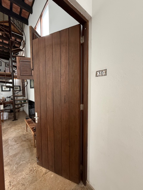 Tropisch dak Leven In het Hart van Oud San Juan
