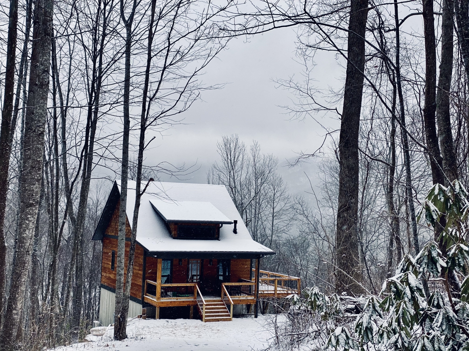 The Knob — Notre maison à la montagne près d’Asheville, en Caroline du Nord