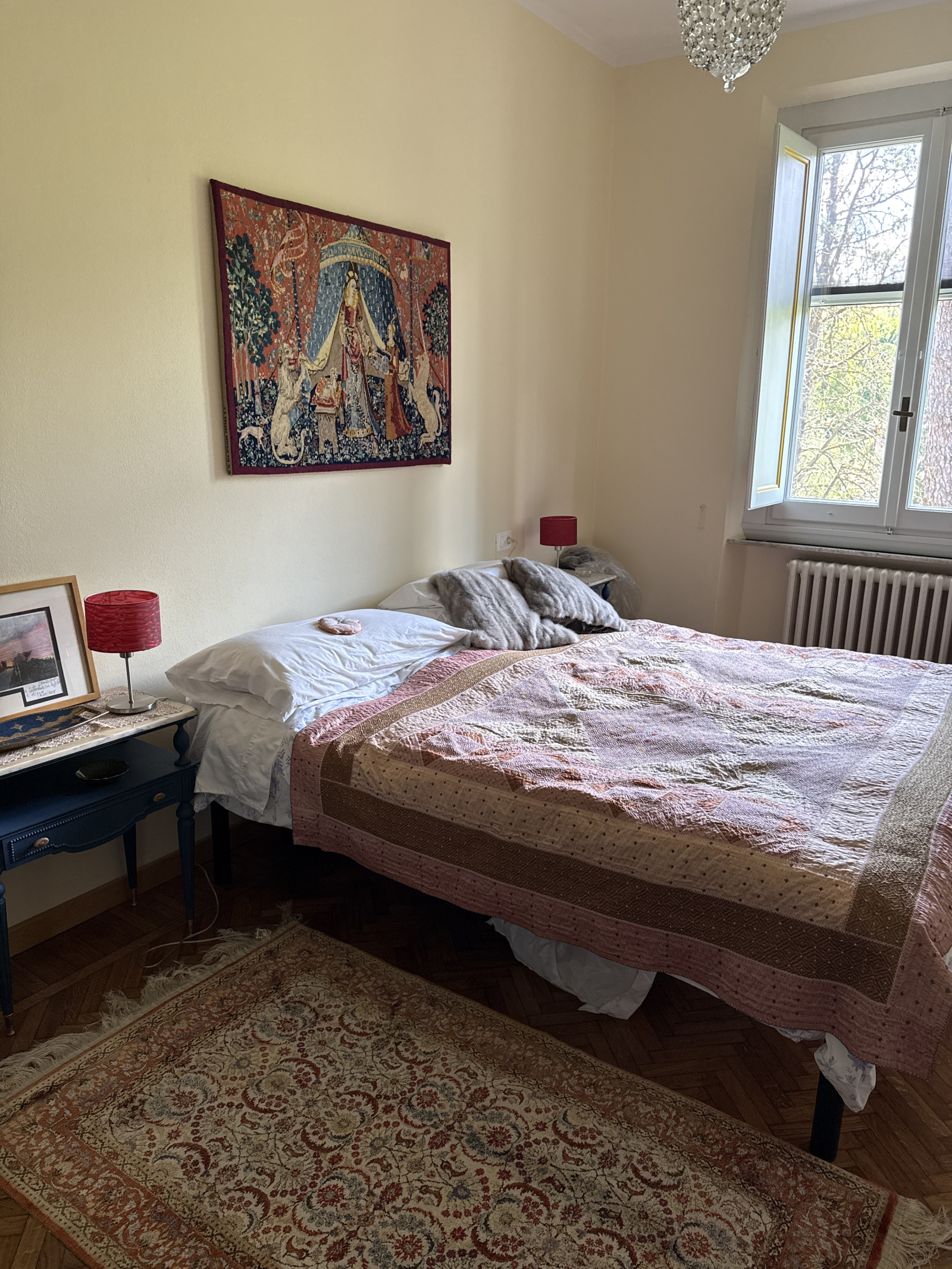 House full of birdsong close to center