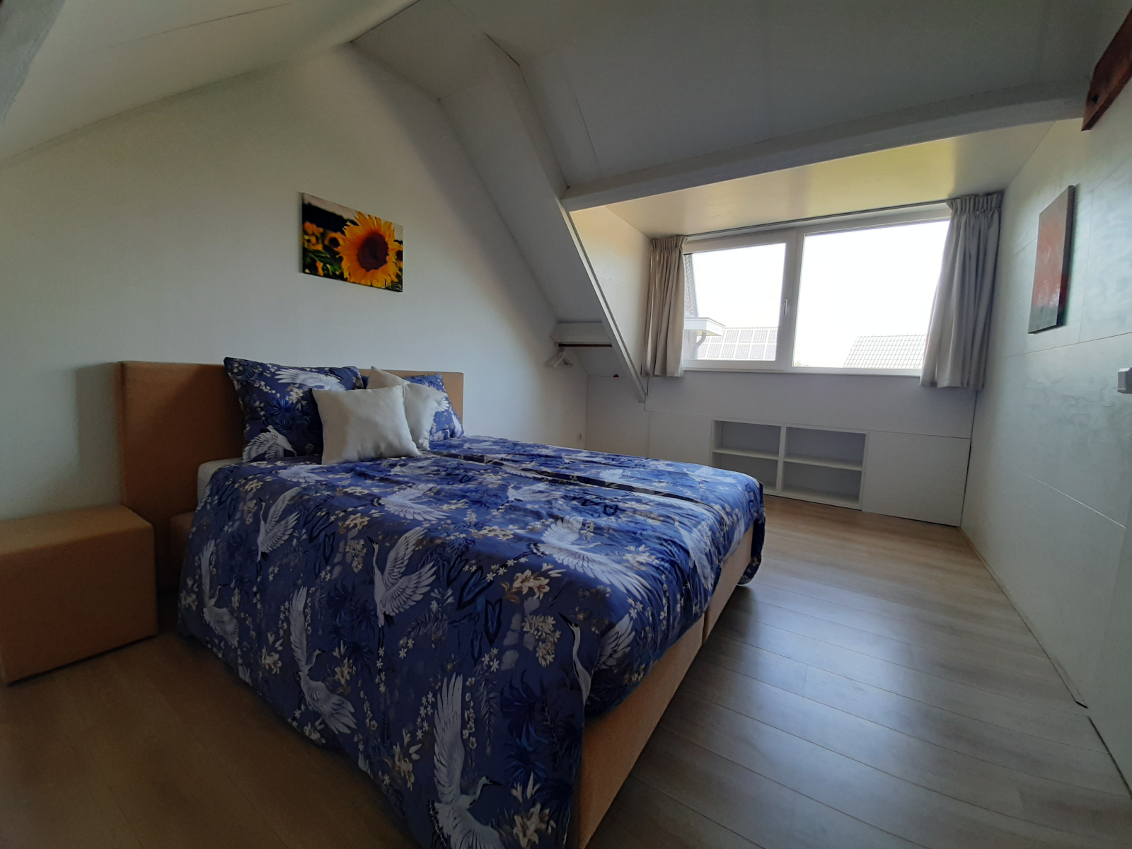 Bella casa con 2 camere da letto con un enorme giardino e vista sul mulino a vento olandese