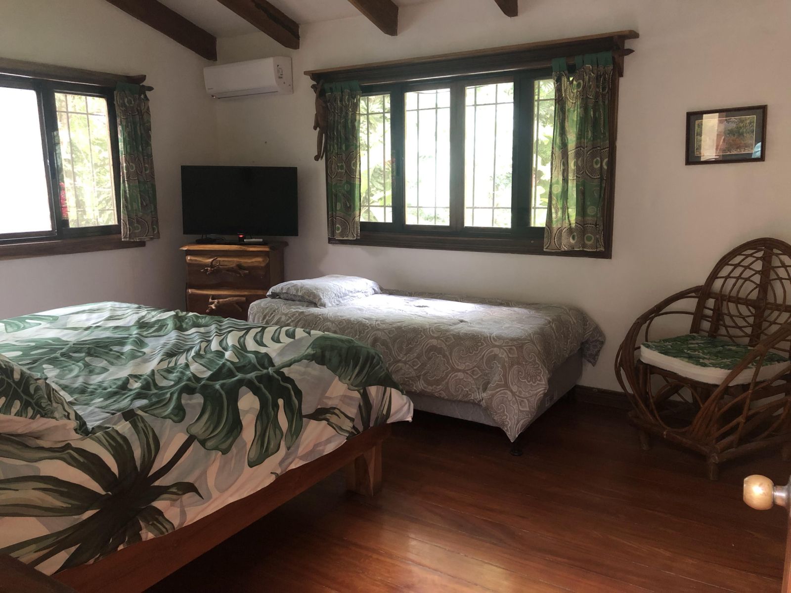 Beach house in the jungle of the Caribbean coast of Costa Rica