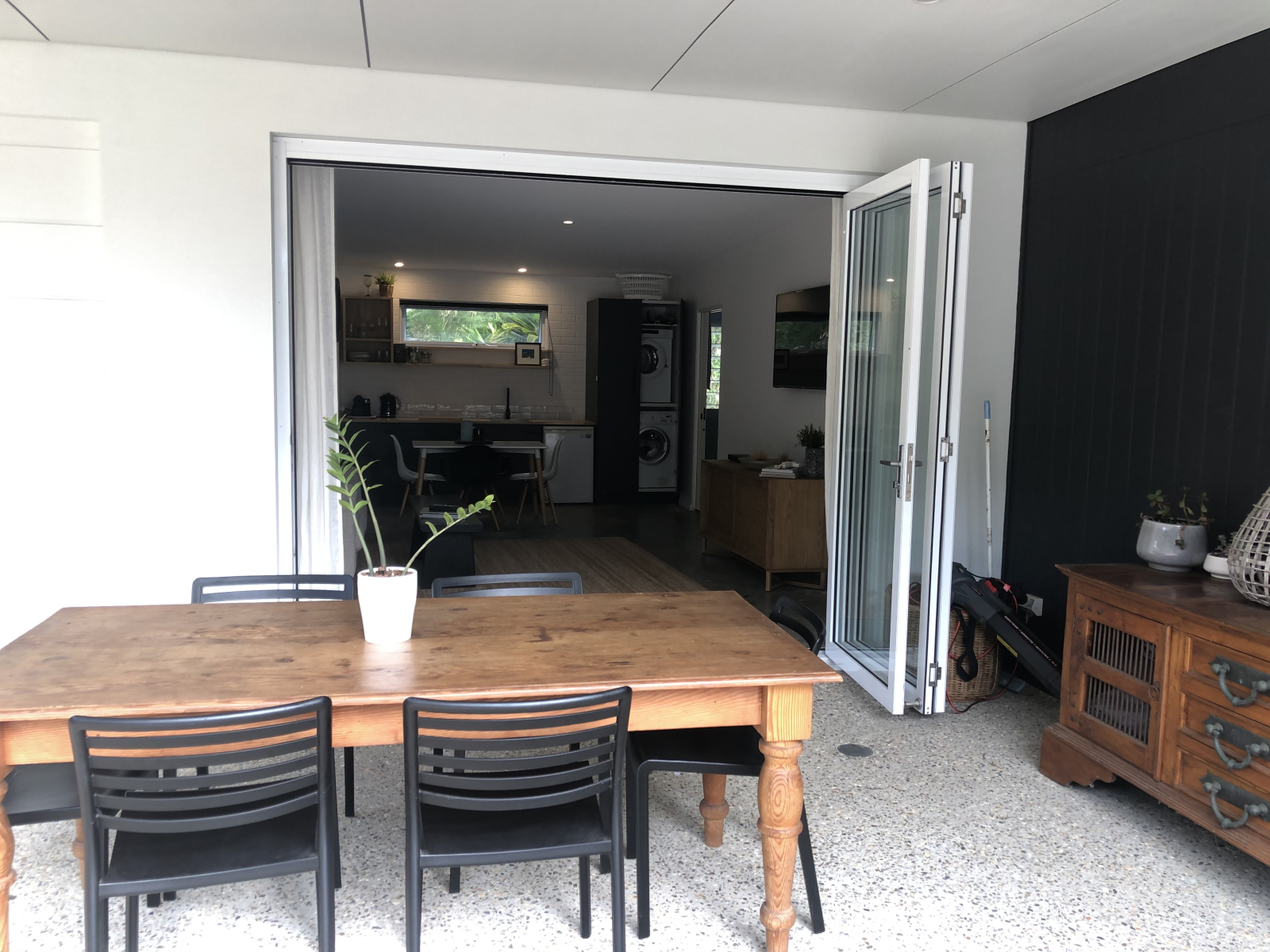 Loop naar het strand modern Huis.