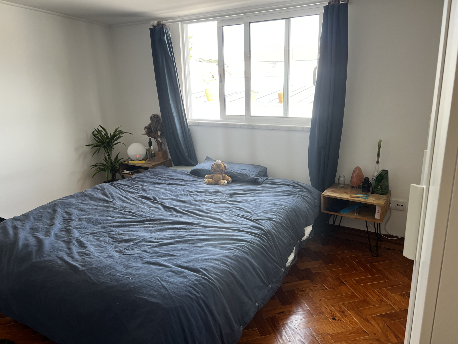 Encantador apartamento iluminado en Cascais con patio en el jardín del cielo