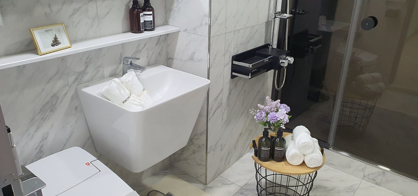 Apartamento moderno y limpio en una ubicación conveniente de Seúl