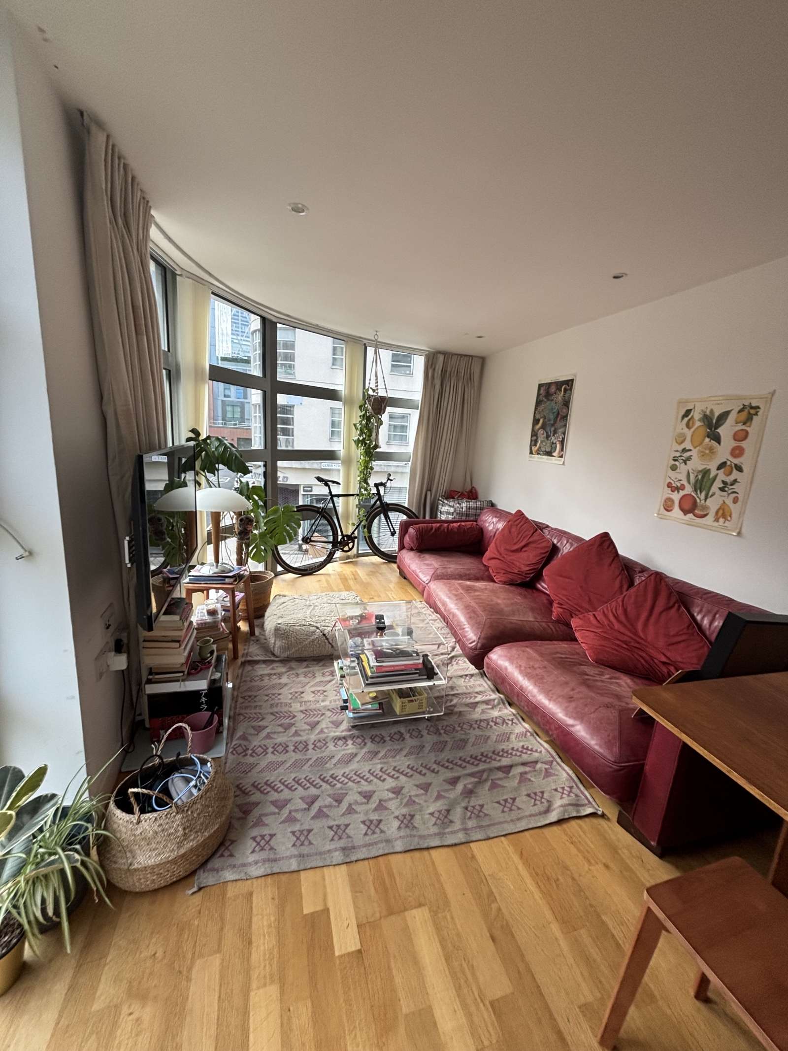 Central London apartment in convenient location with city views