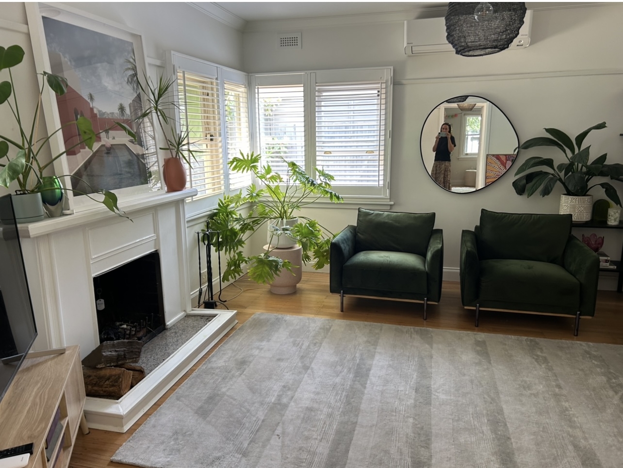 Sunny light filled family home
