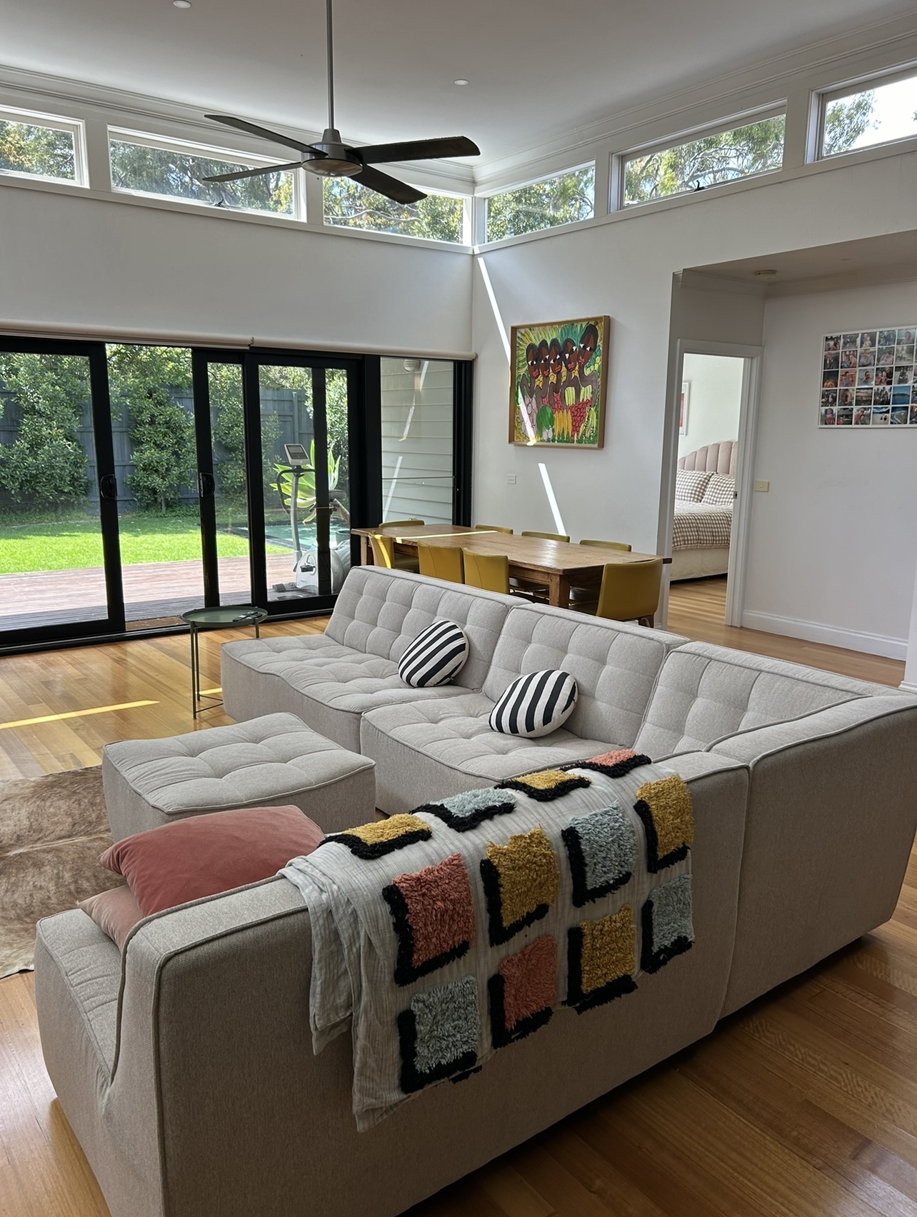 Sunny light filled family home