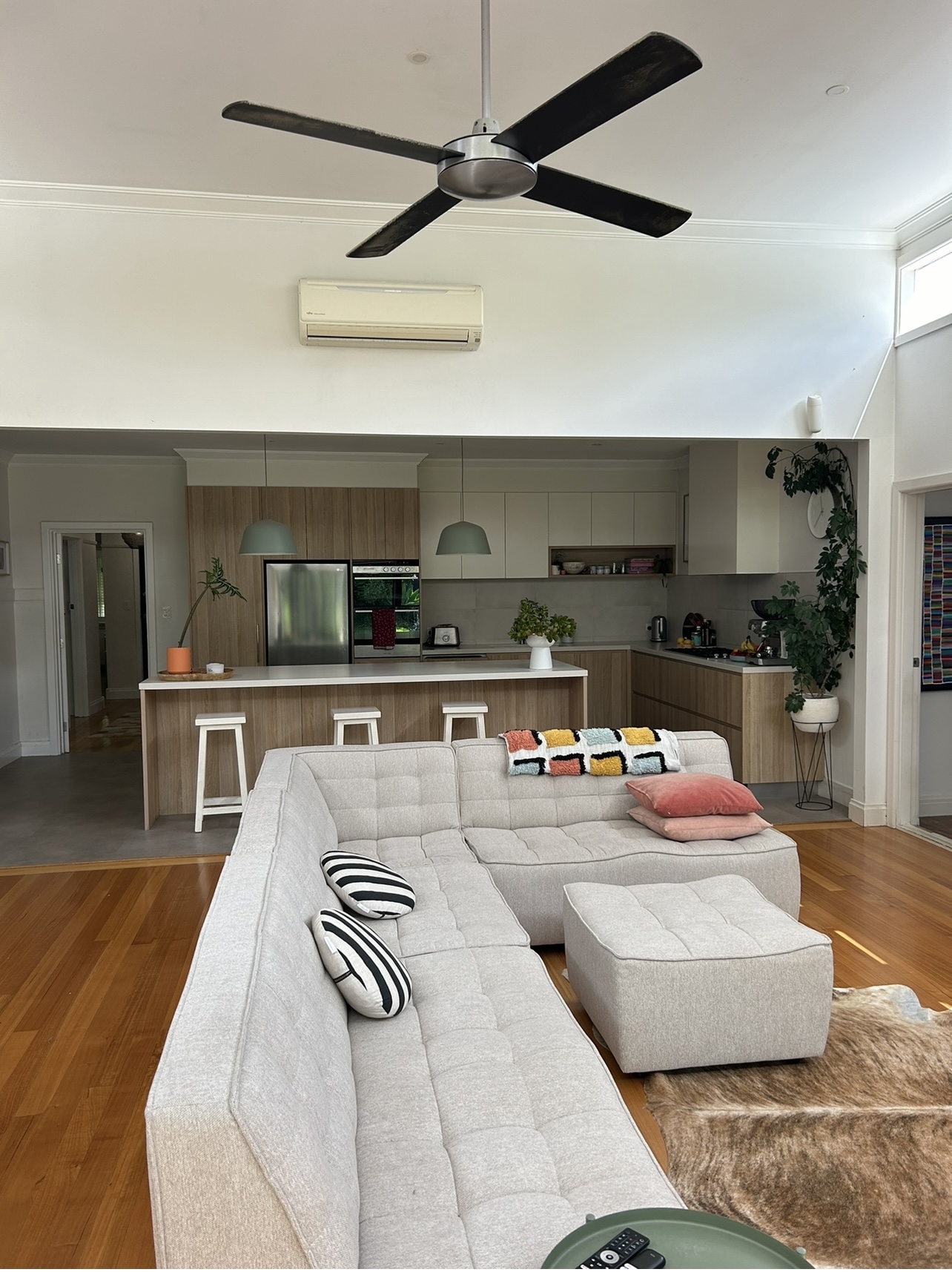 Sunny light filled family home