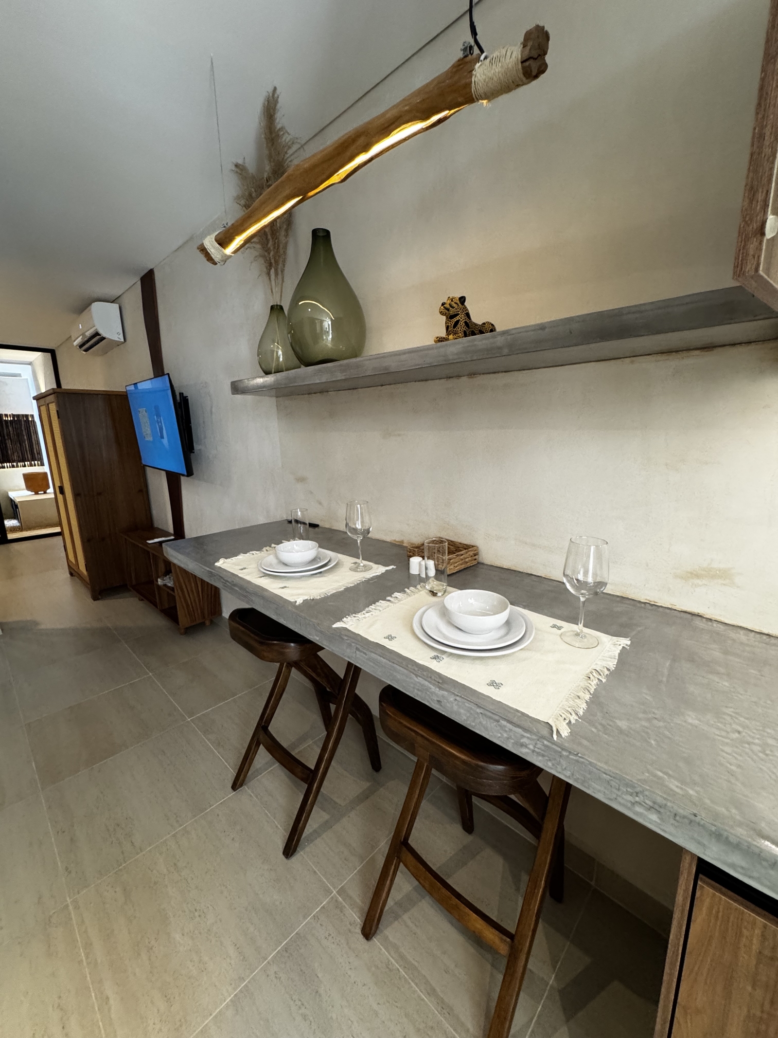 Welcome to my brand-new, fully furnished condo-hotel apartment in Tulum.