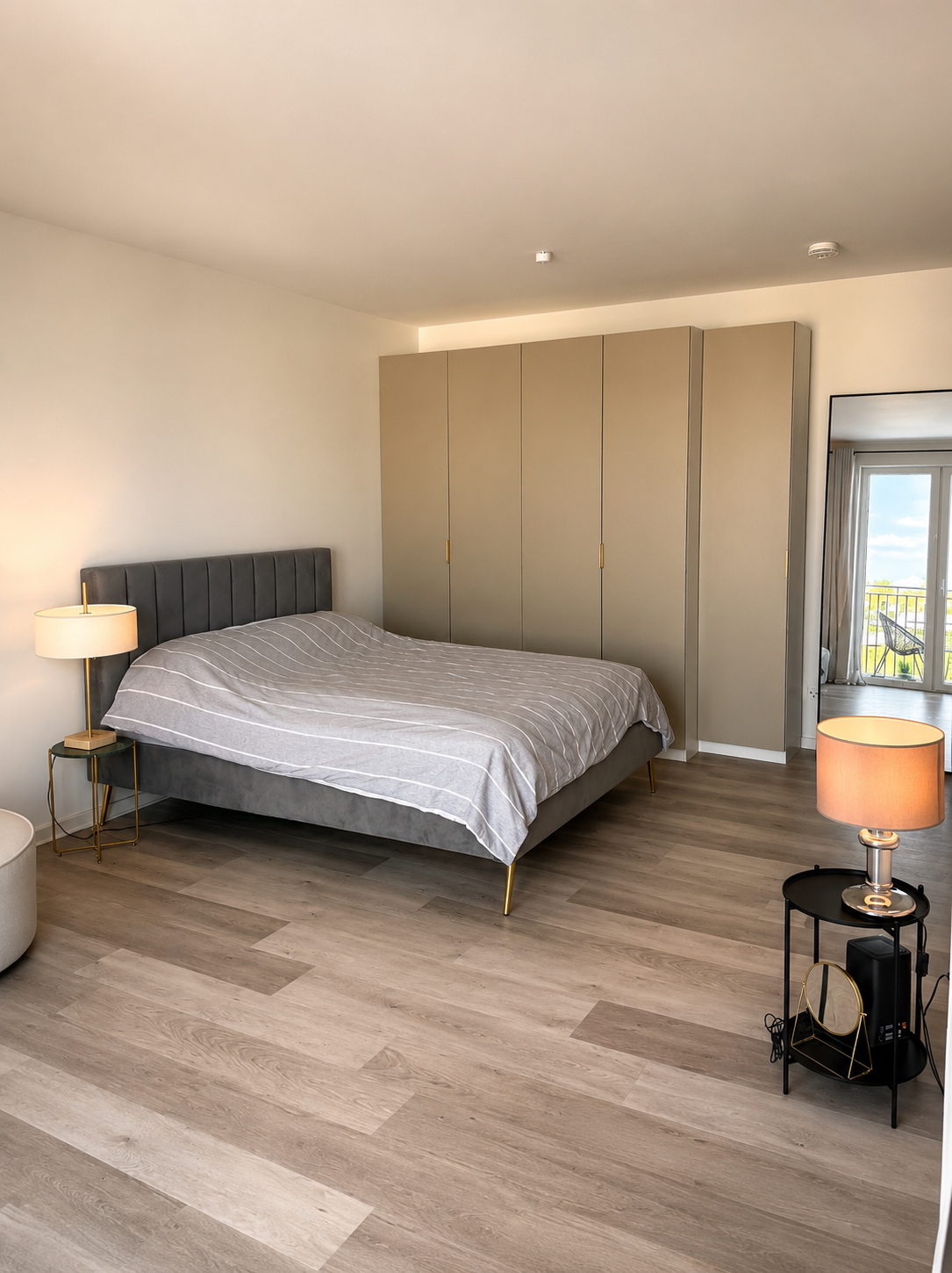 Gezellig atelier met balkon in het groene Berlin-Pankow