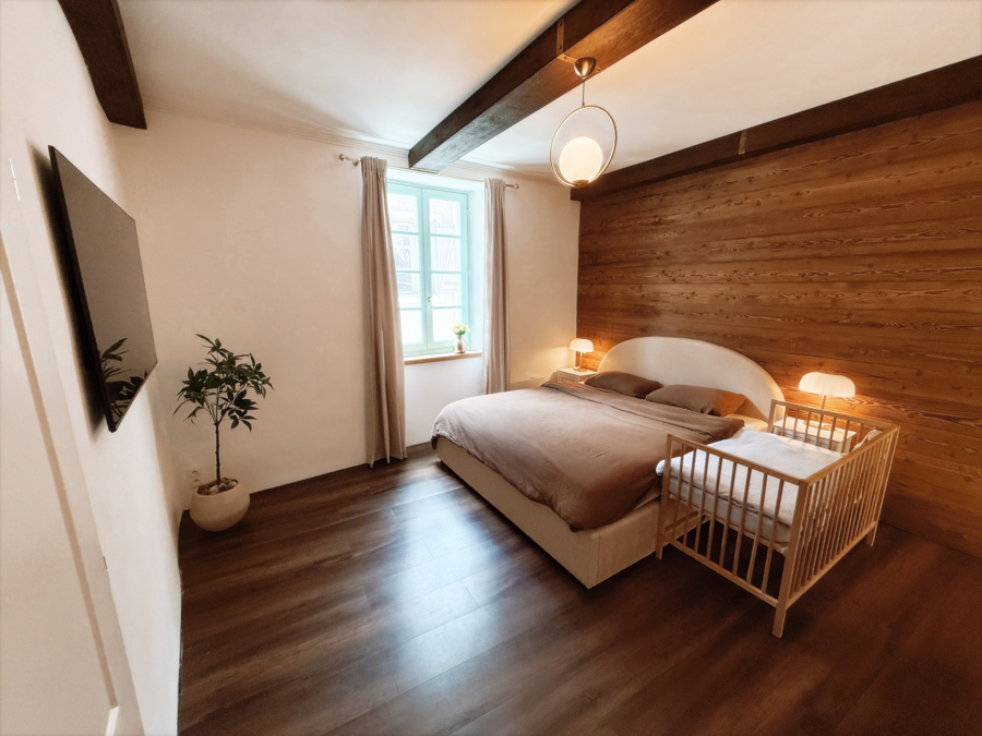 Renovated Alpine home surrounded by mountains in the UNESCO old town of Briançon.