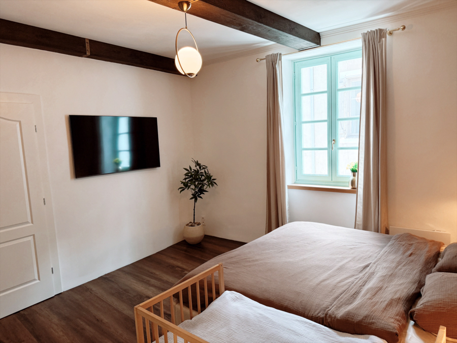 Renovated Alpine home surrounded by mountains in the UNESCO old town of Briançon.