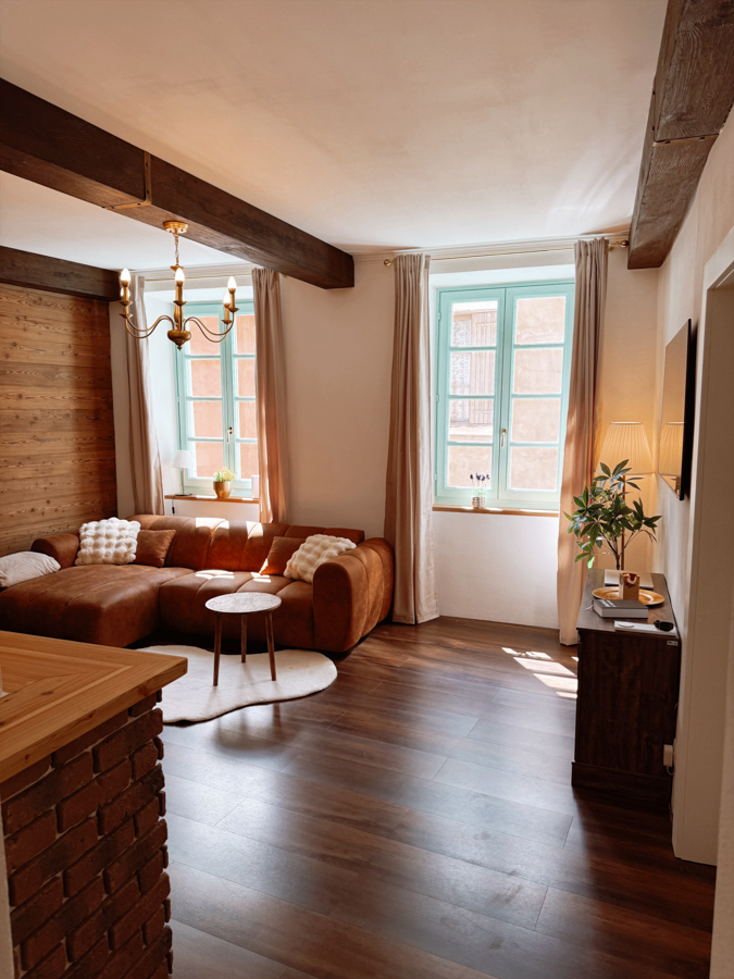 Renovated Alpine home surrounded by mountains in the UNESCO old town of Briançon.