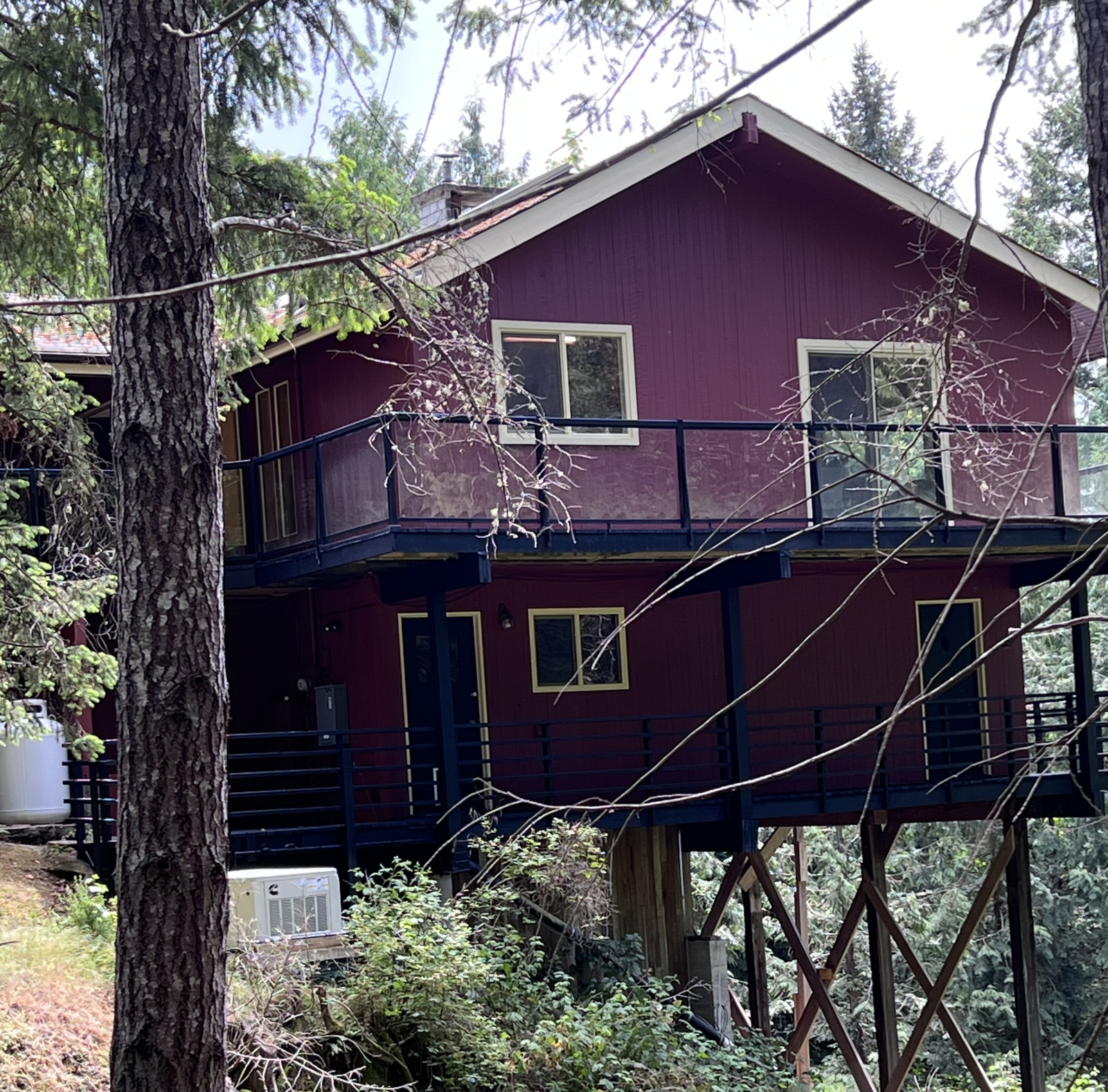 Nossa casa da garagem.