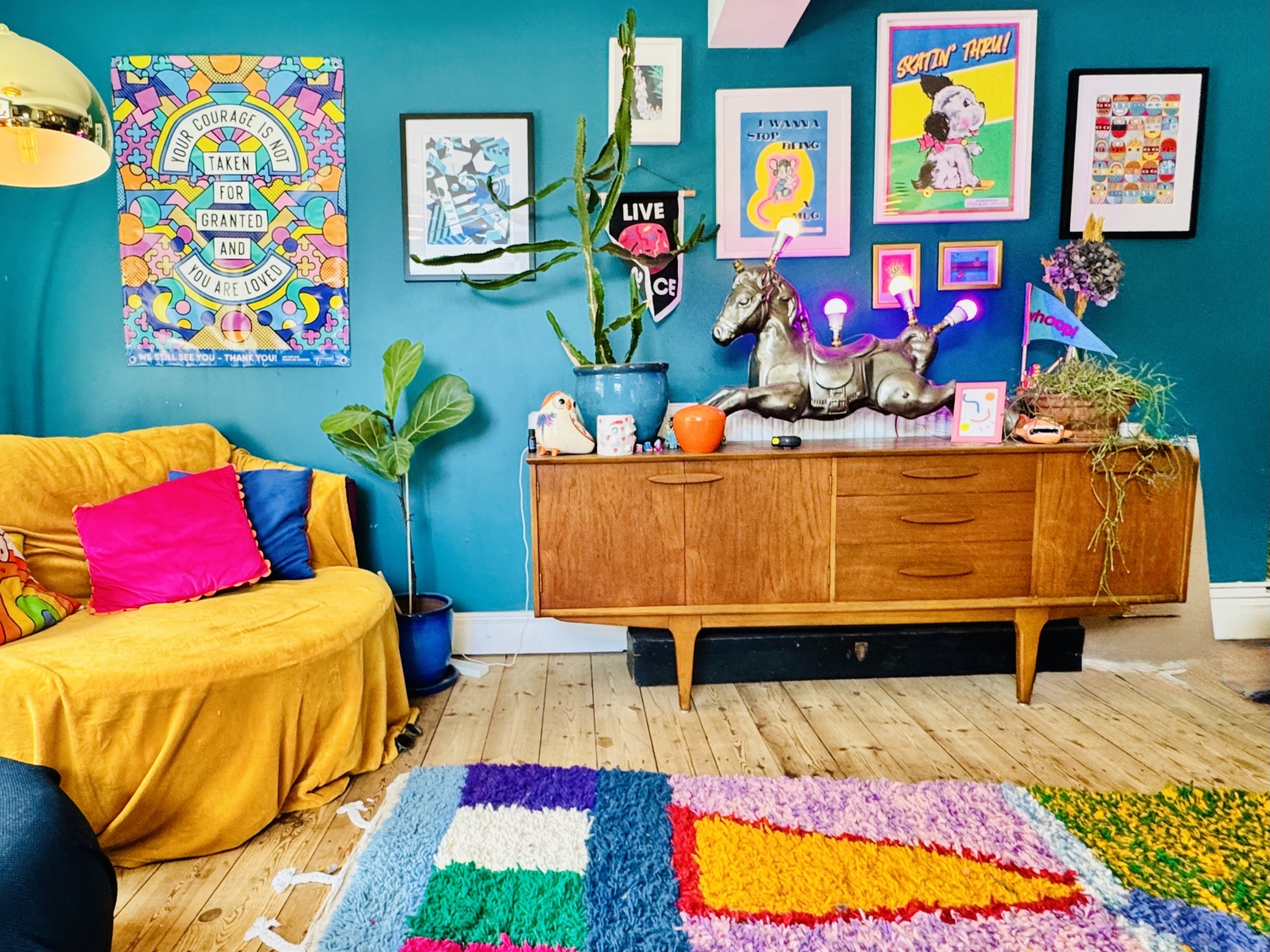 Colourful abode in the heart of Margate U.K.