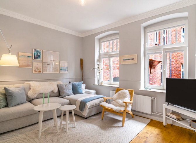 Modern holiday apartment in Flensburg – Central, stylish & with balcony