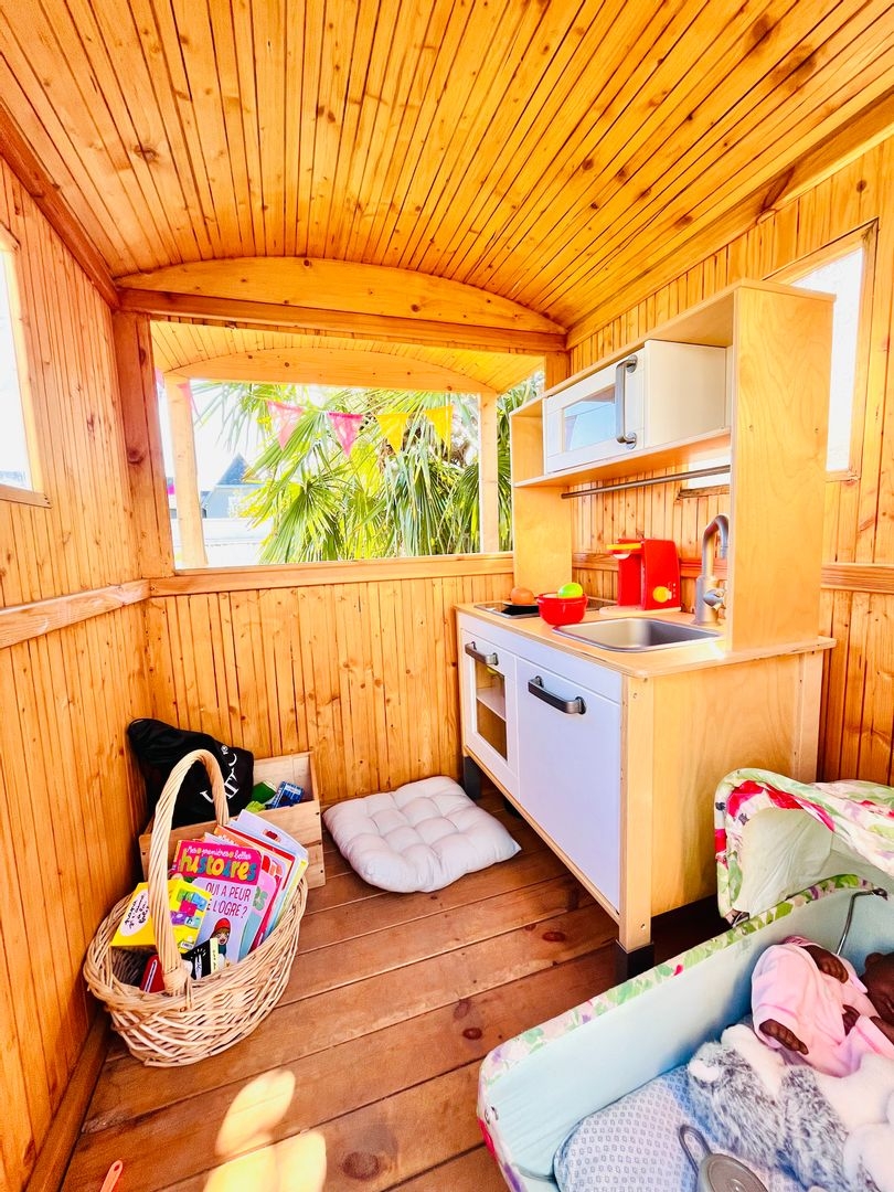 Family house with garden