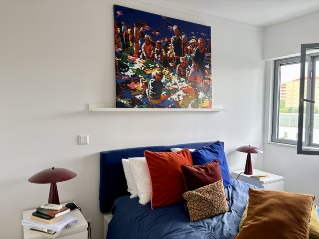 Modern, convenient apartment, in a quiet residential suburg, close to the airport and Metro