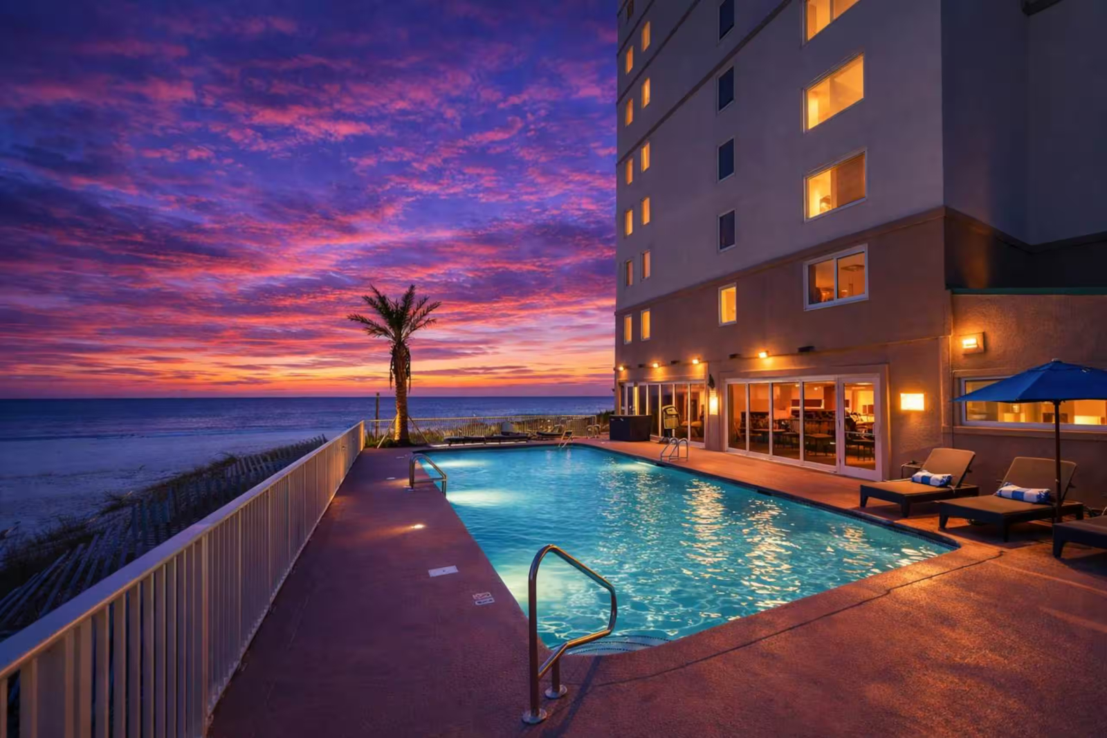 Direct Beachfront • Massive Balcony • Pool & Spa