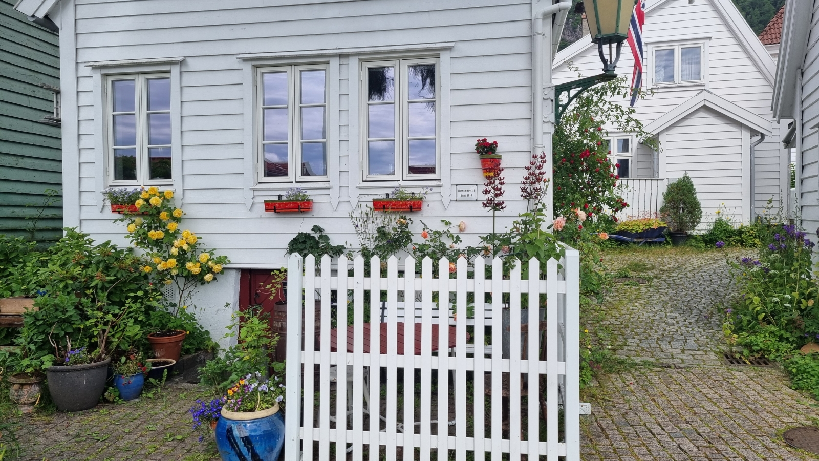 Picturesque historic house in Bergen