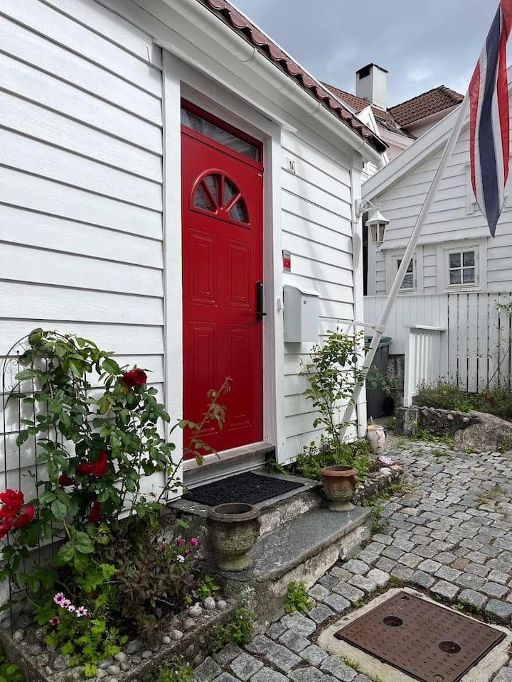 Picturesque historic house in Bergen