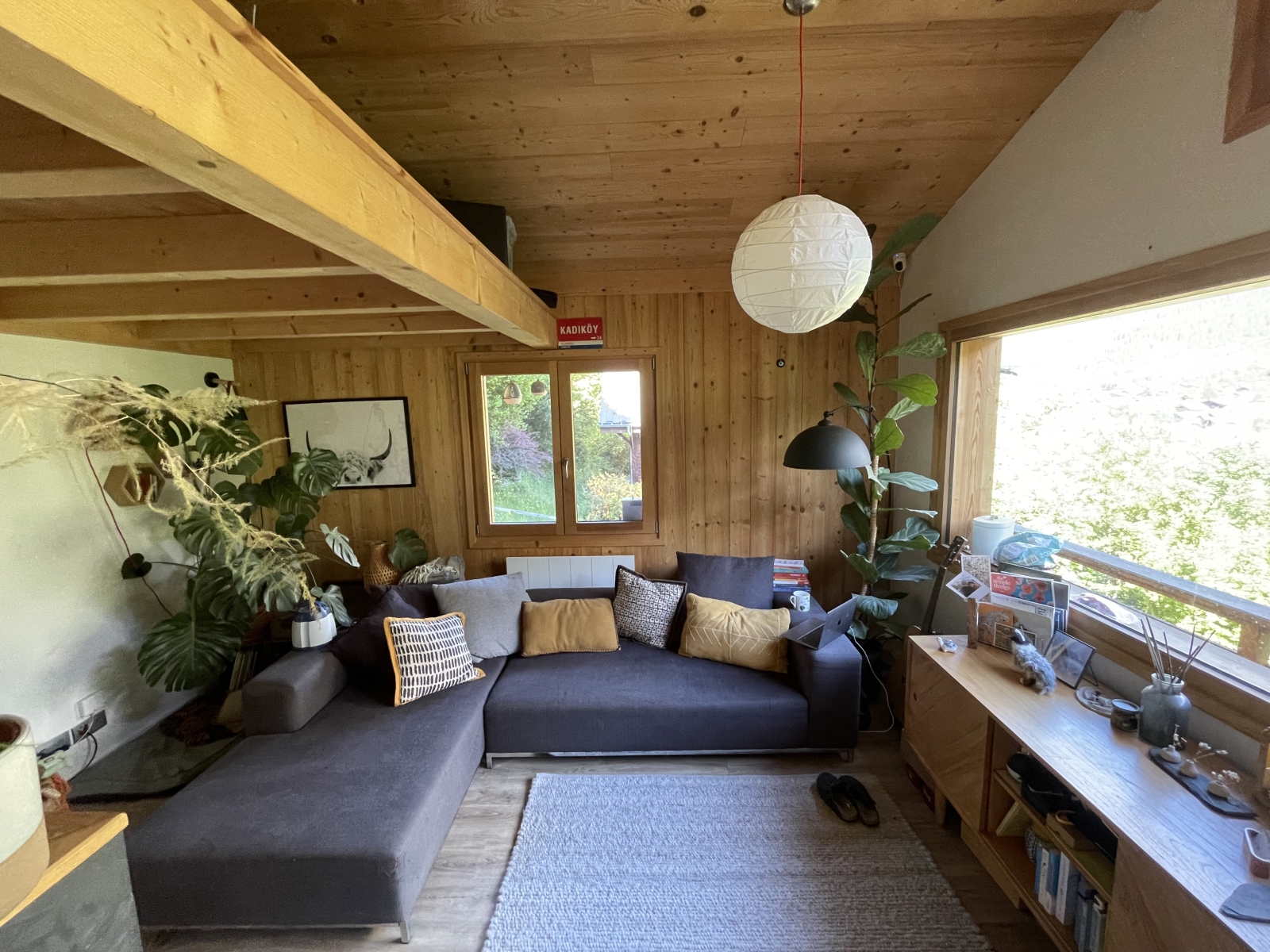 Chalet alpin moderne et lumineux