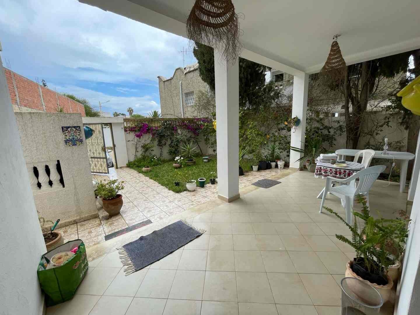 Maison tunisienne dans un quartier balnéaire de la magnifique La Marsa