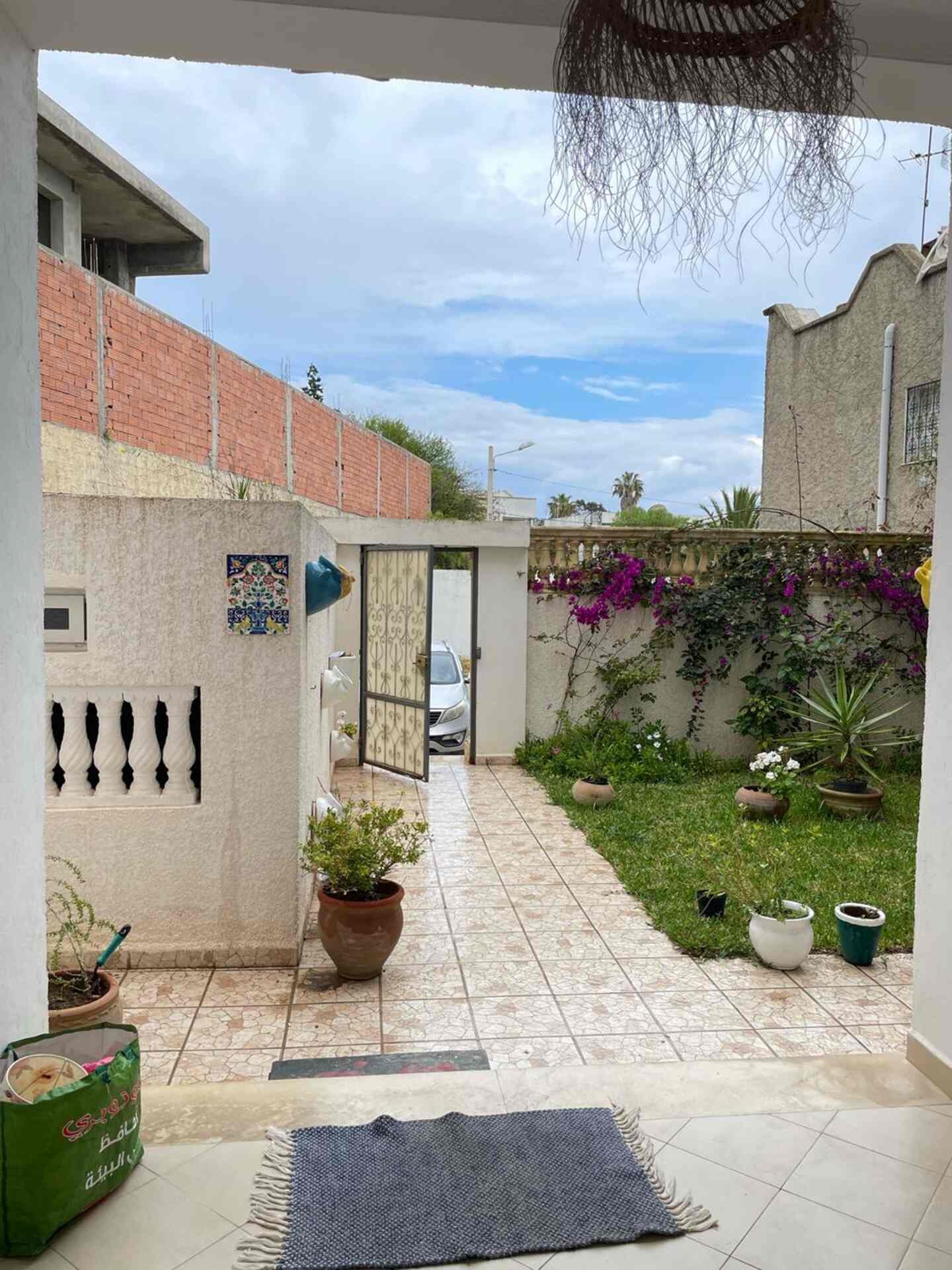 Maison tunisienne dans un quartier balnéaire de la magnifique La Marsa