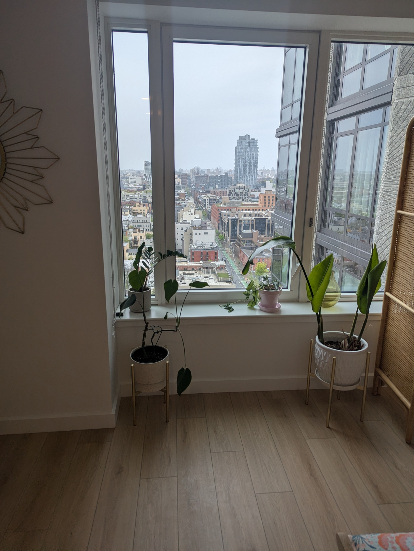 Sunlit luxury studio apartment