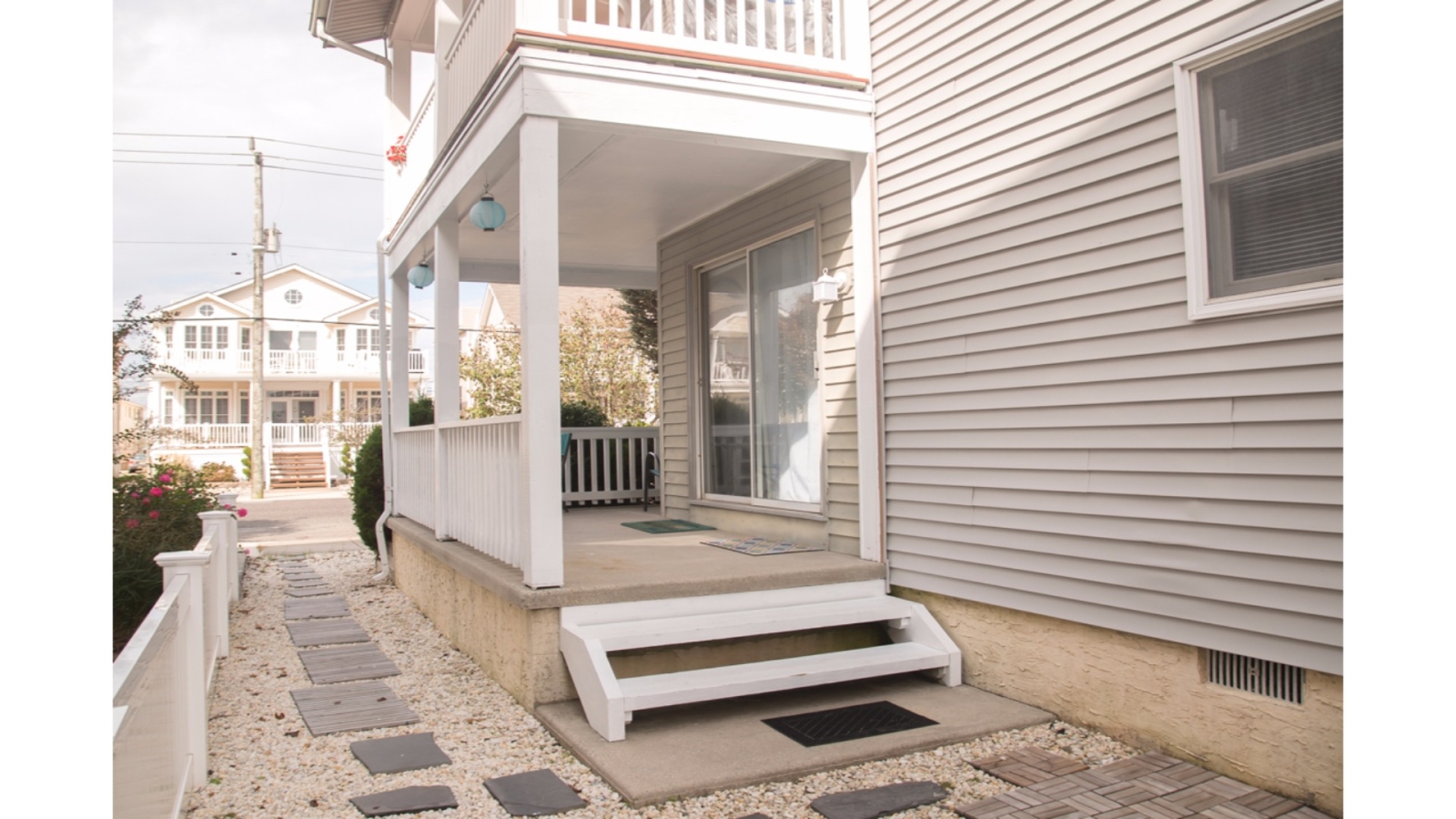 Jersey Shore South Ocean City, NJ - 1 blok van het strand