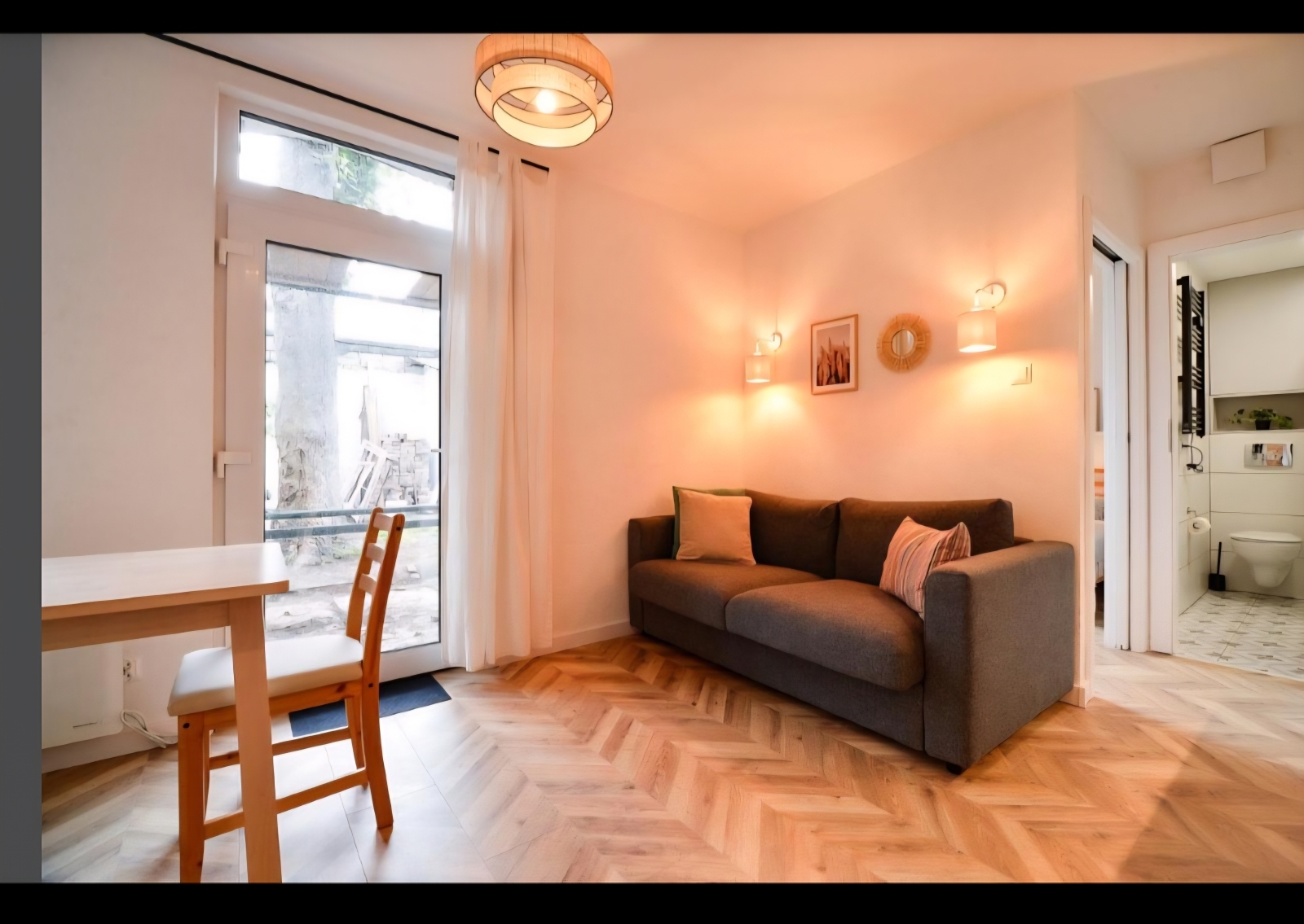 Appartement met een klein terras