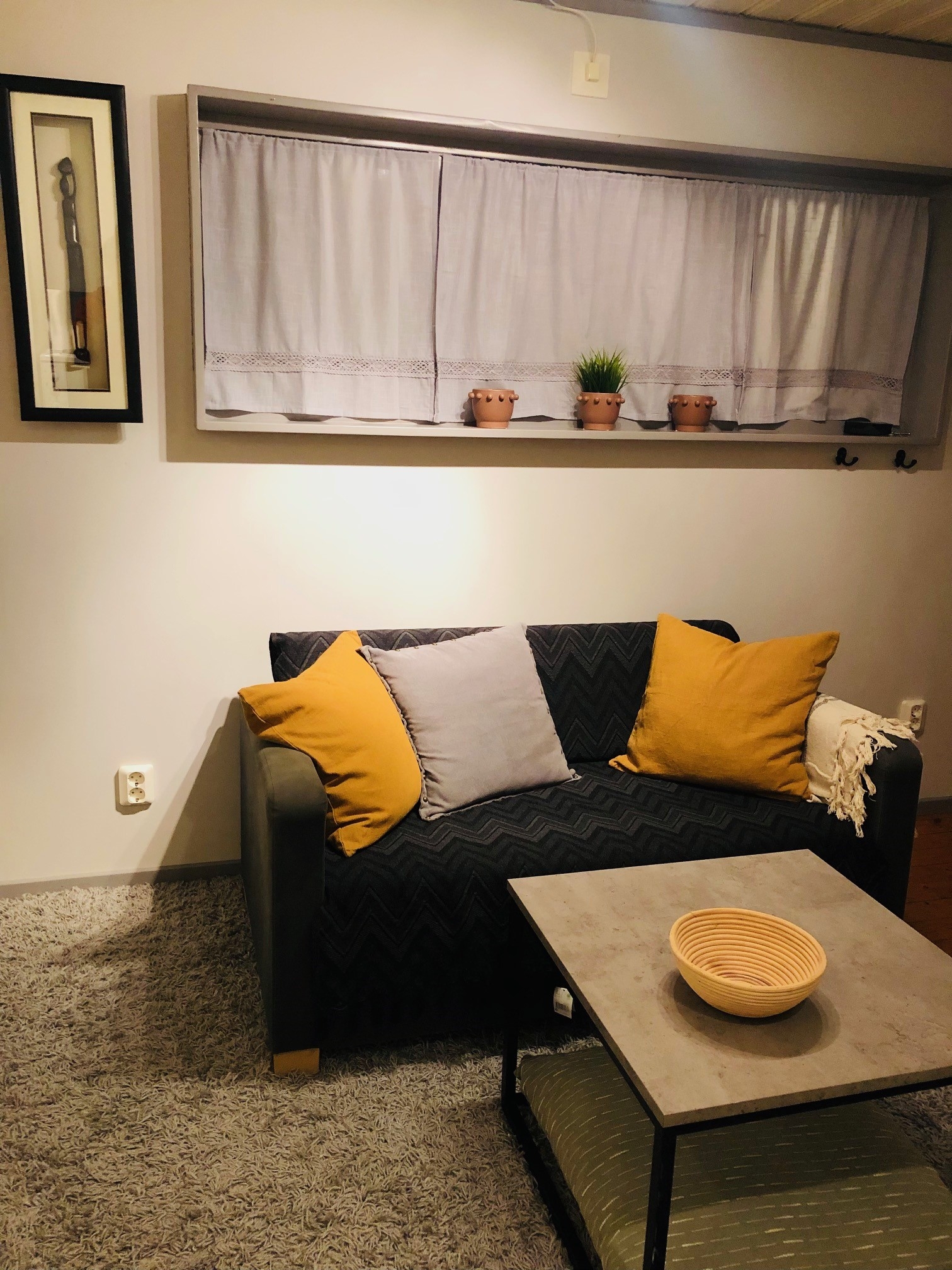 Klein studiohuisje met open haard