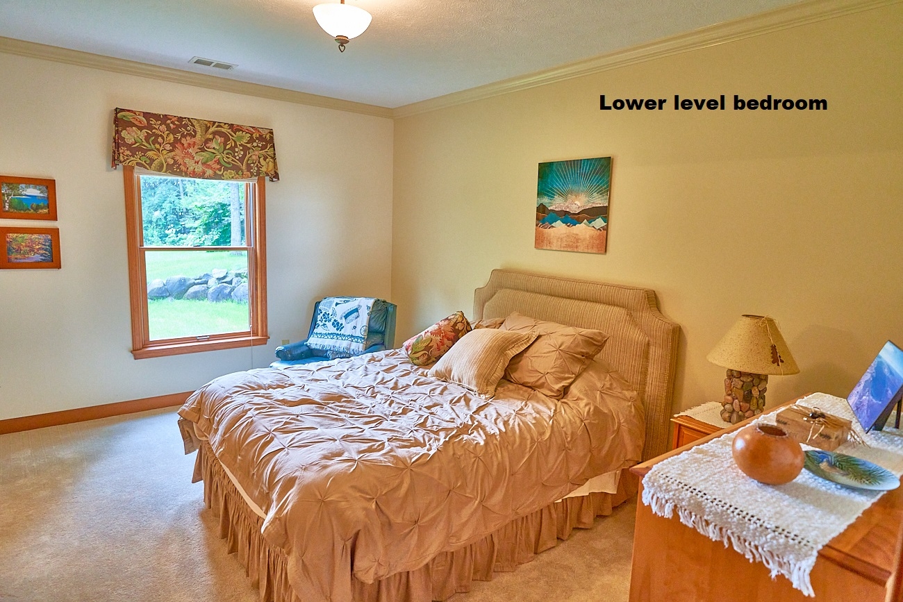 A quiet setting on one of Michigan's largest inland lakes.
