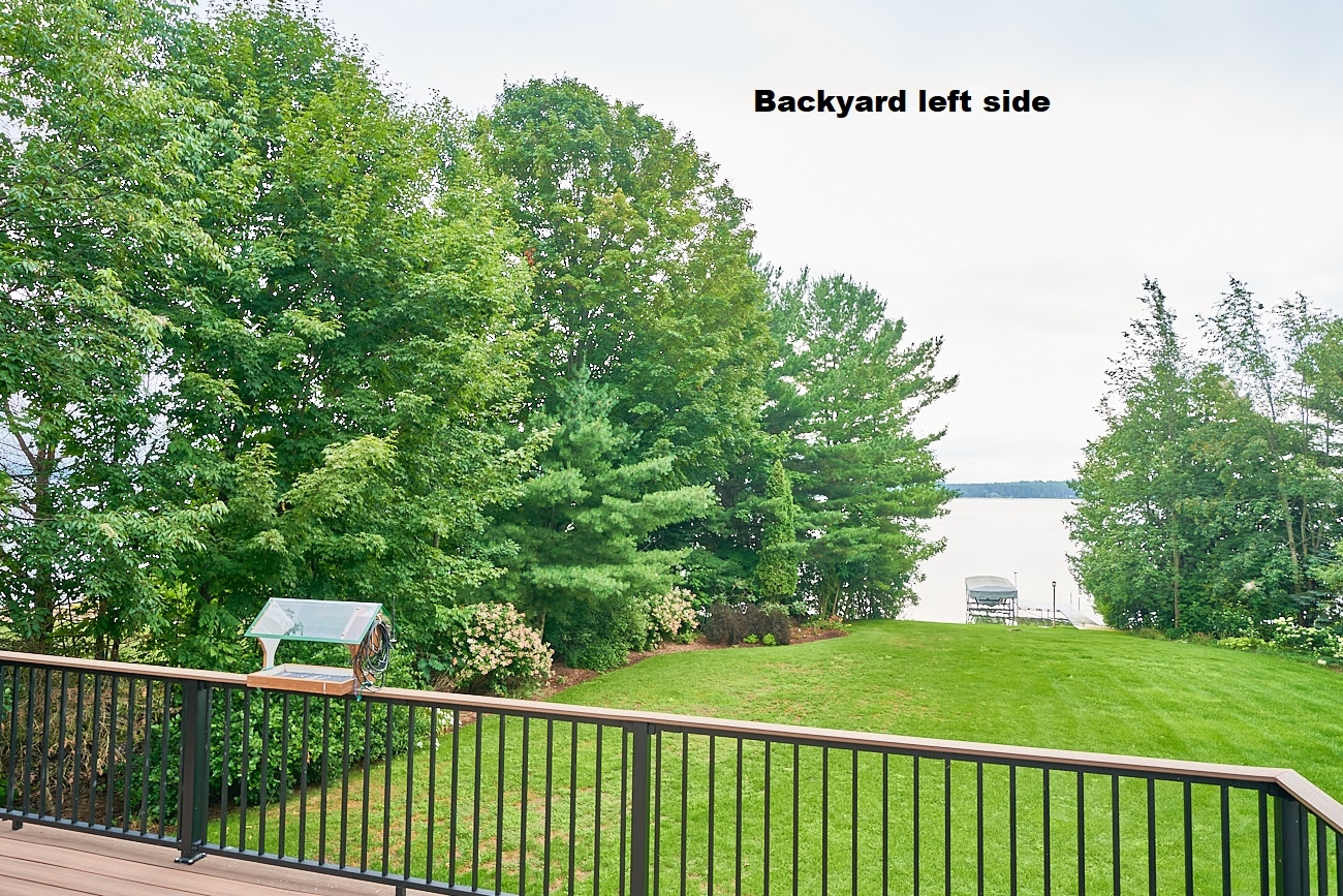 A quiet setting on one of Michigan's largest inland lakes.
