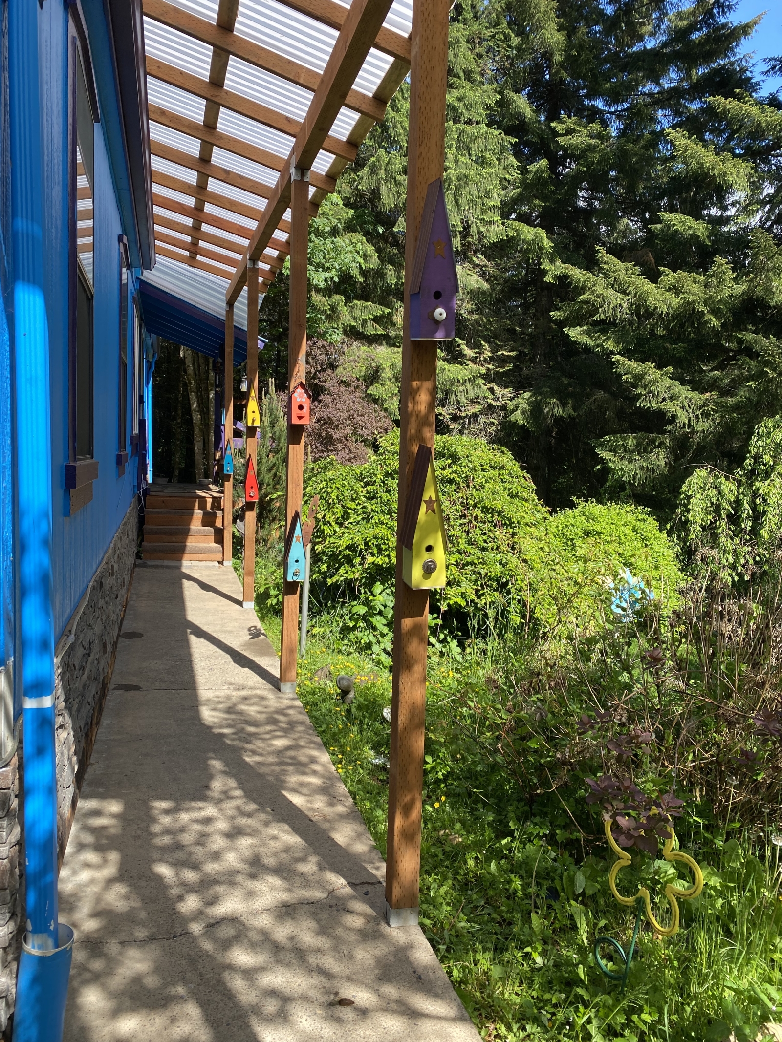 Maison tranquille de 2 chambres sur un terrain