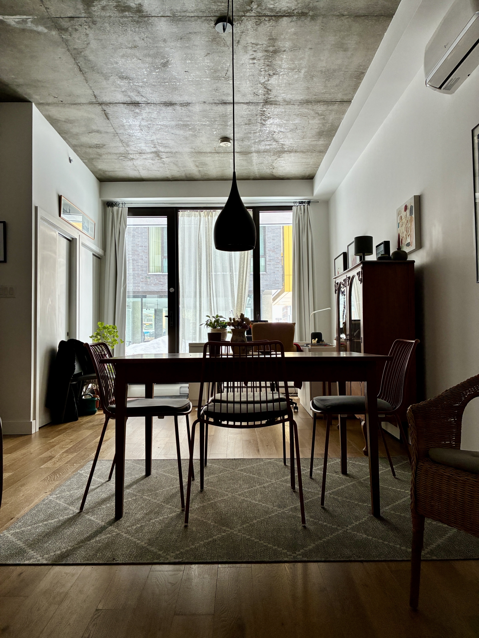 A modern loft in a welcoming neighborhood with a 99% walk score