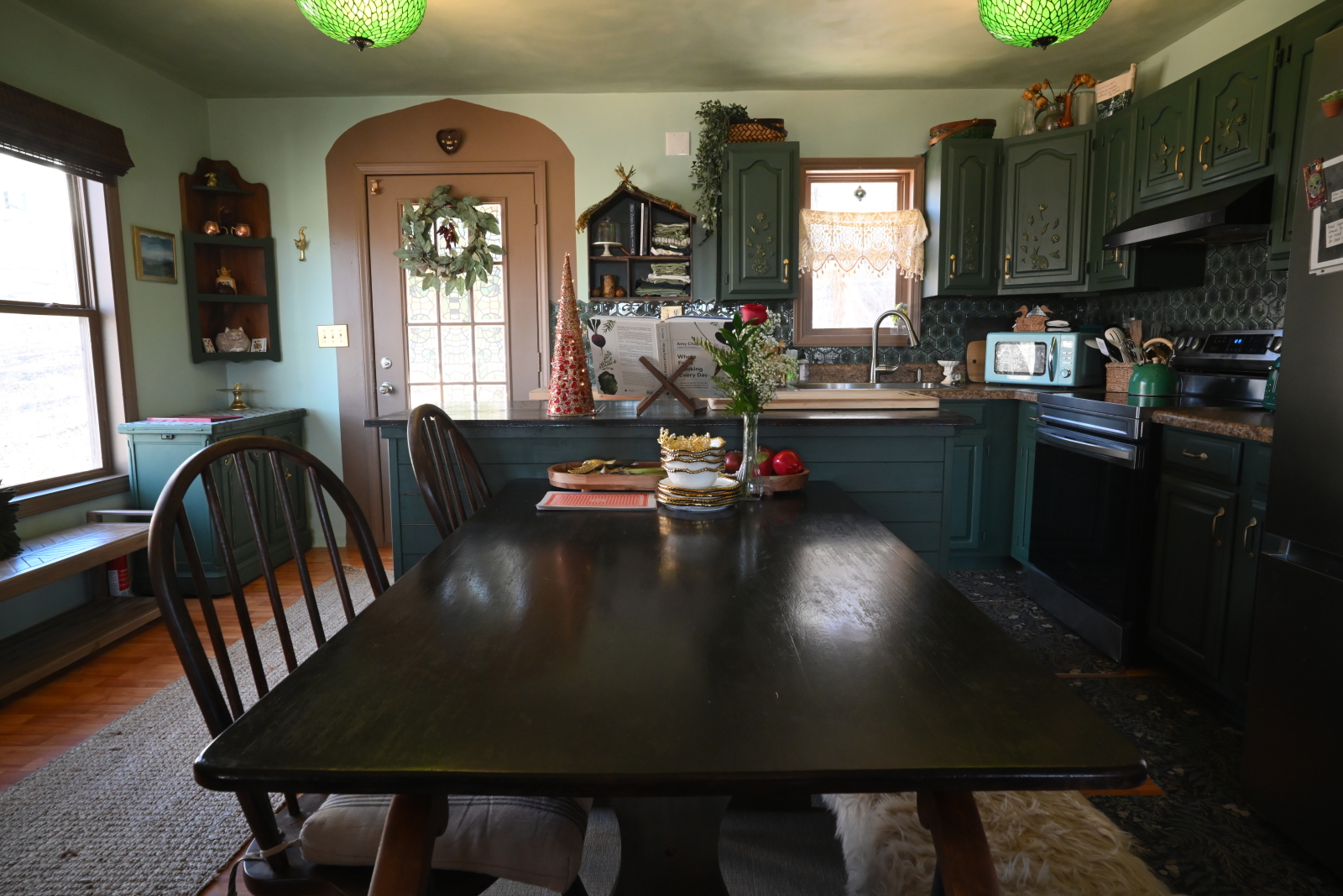 The Queen of Hearts House, in the Appalachian Mountains!