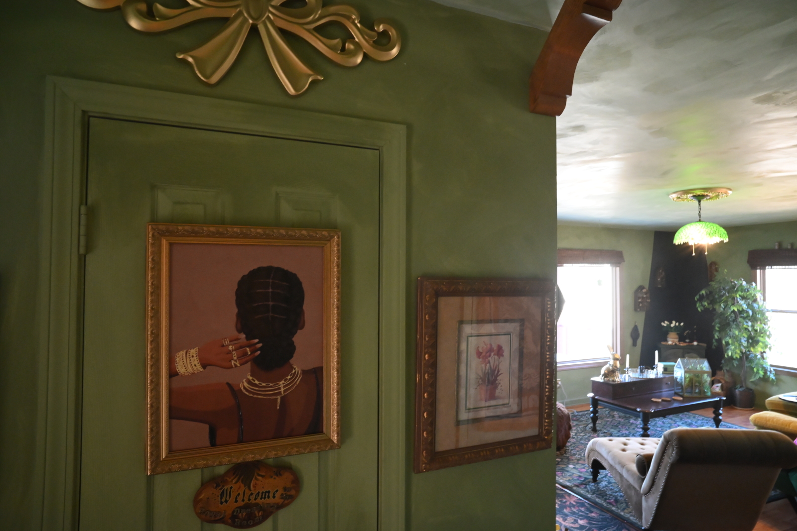 The Queen of Hearts House, in the Appalachian Mountains!