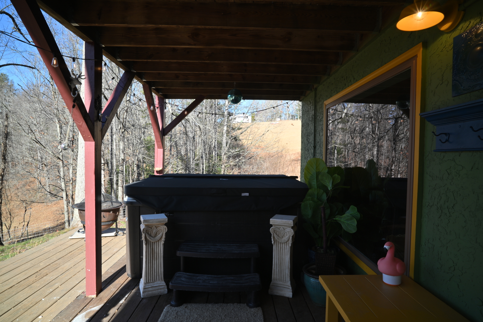 The Queen of Hearts House, in the Appalachian Mountains!