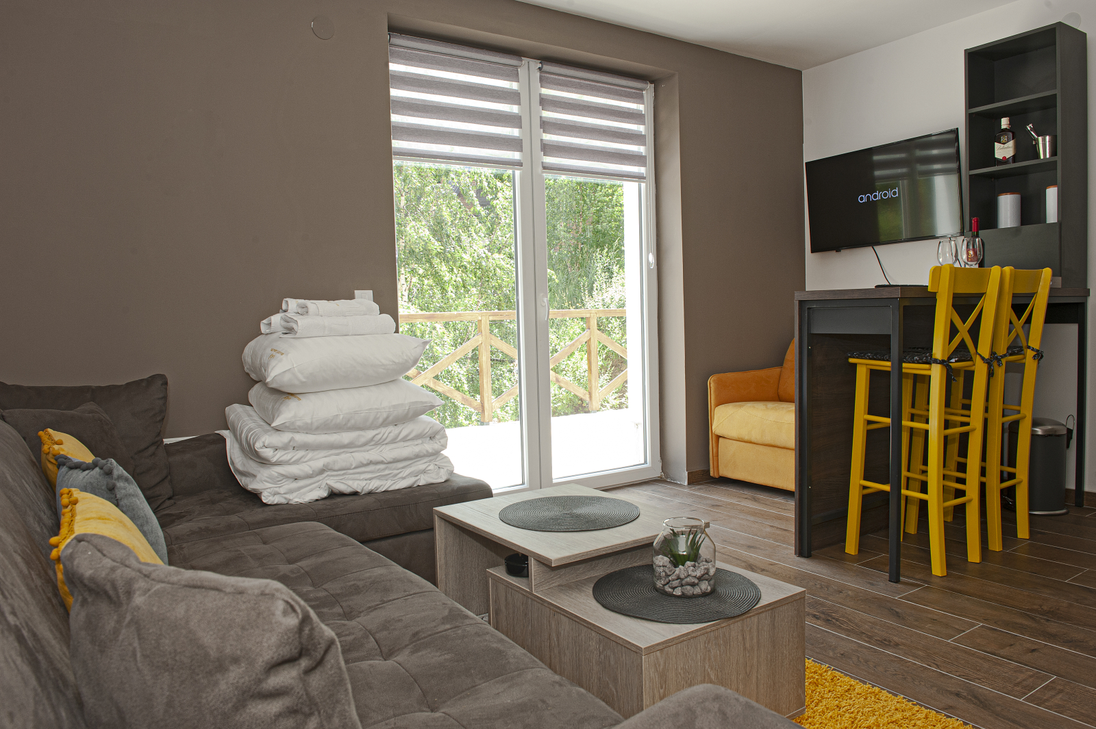 Vue ensoleillée à Kop - Appartement douillet dans un complexe spa luxueux