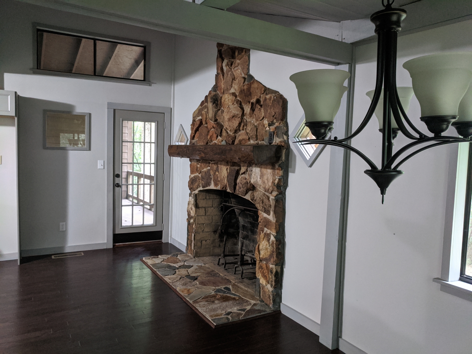 House on 5 wooded acres with a creek and trails