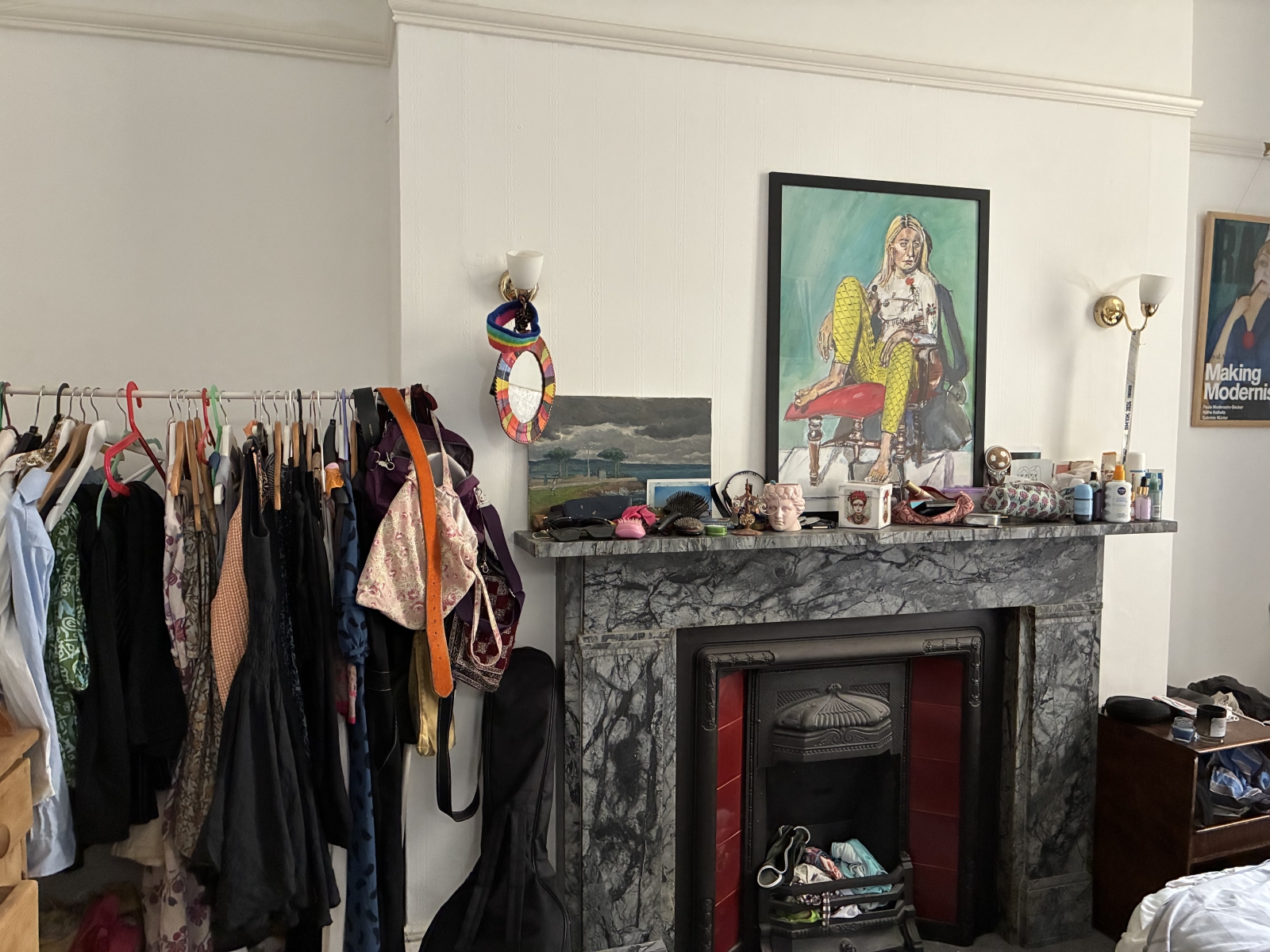 Charming and open flat 5 minute walk from the sea in the village of Kemptown