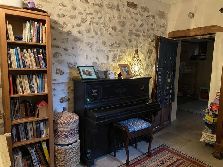 Charming historic village farmhouse with large garden