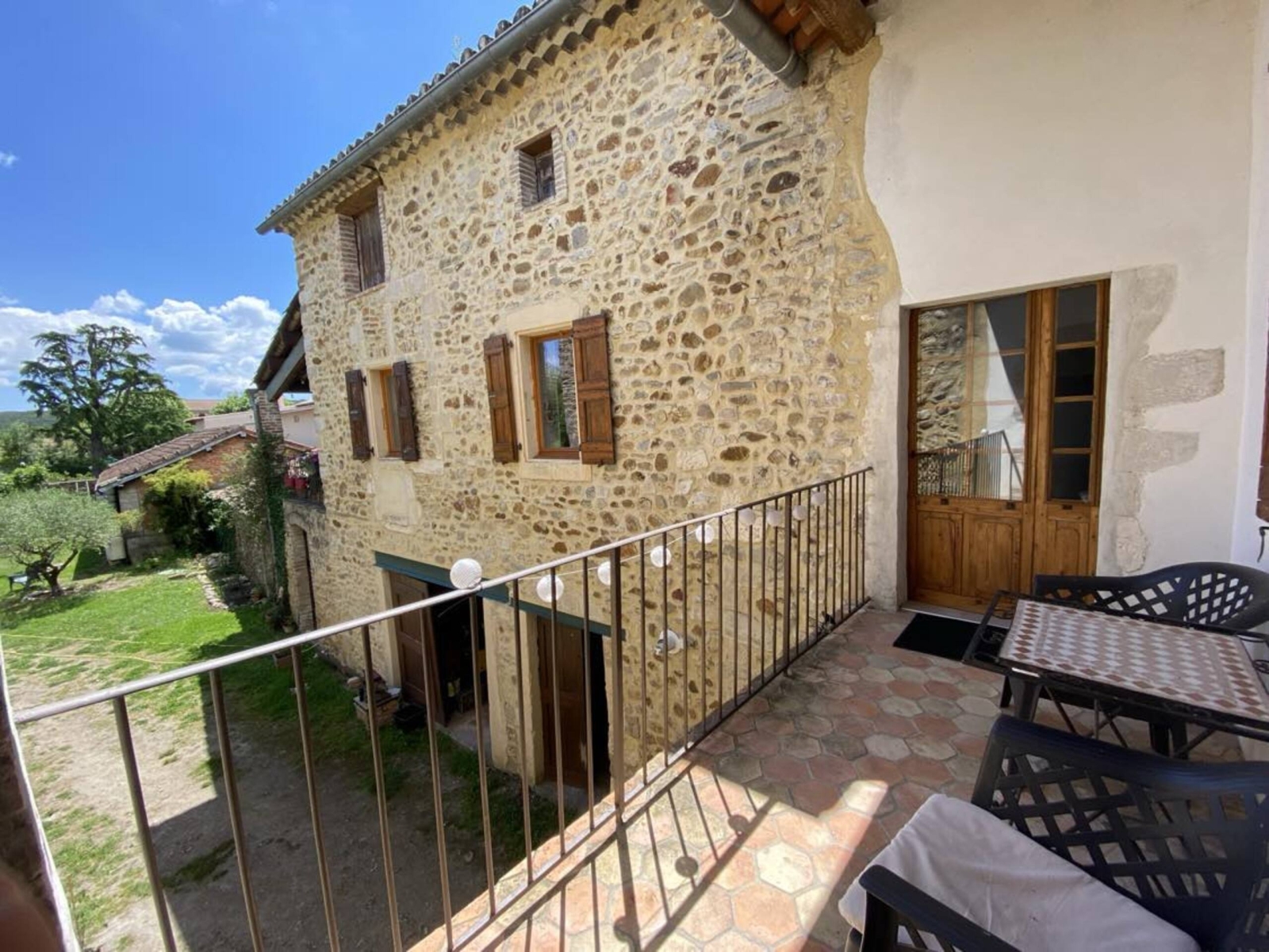 Charming historic village farmhouse with large garden