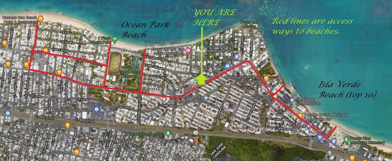 Strandurlaub – San Juan, Puerto Rico, idealer Ort.