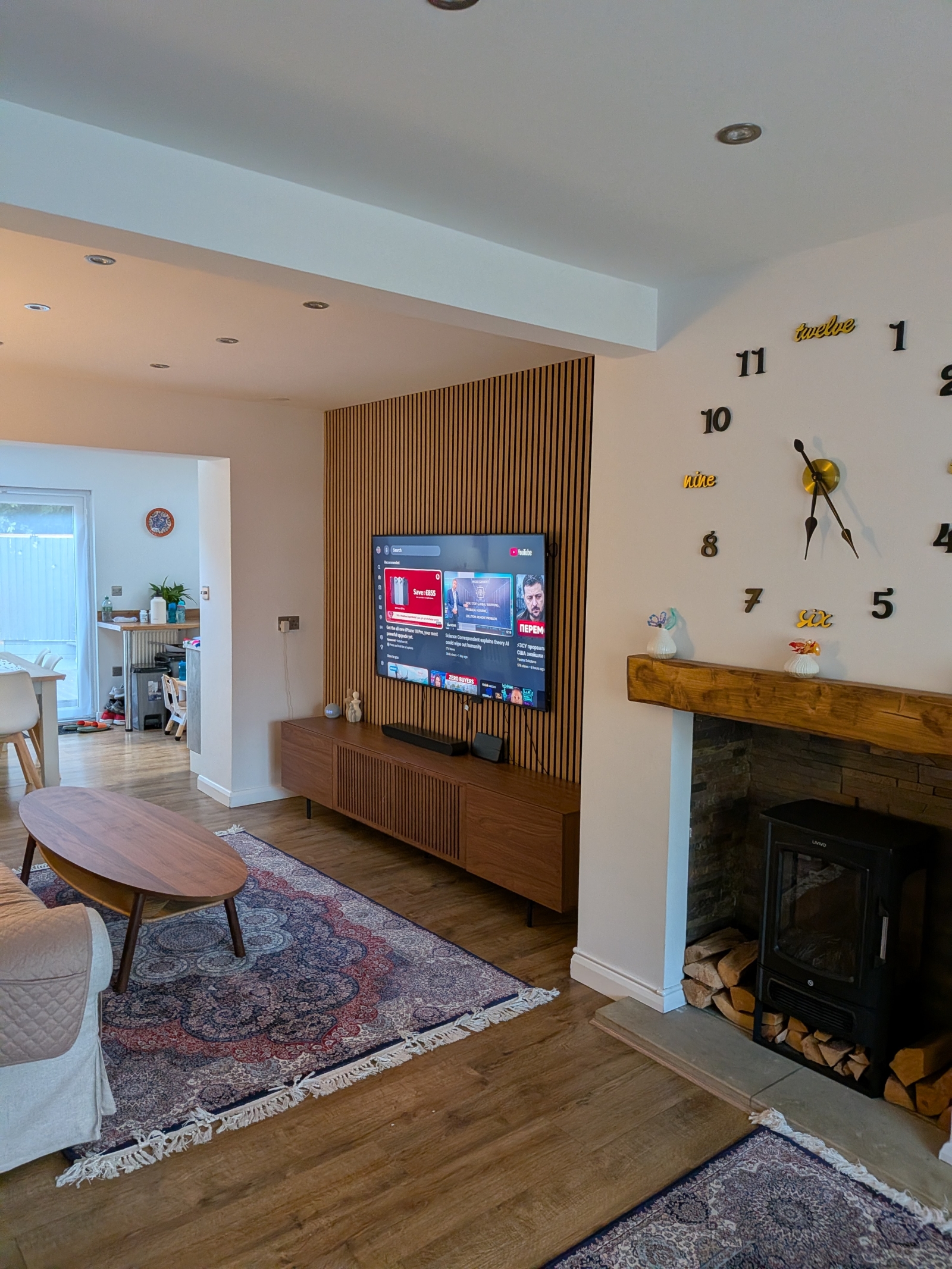 Casa de Iren e Roman em Londres