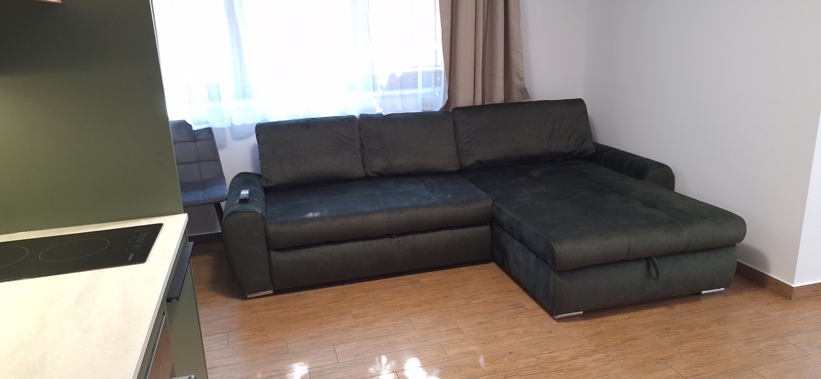 Apartamento de 1 quarto cercado pela natureza