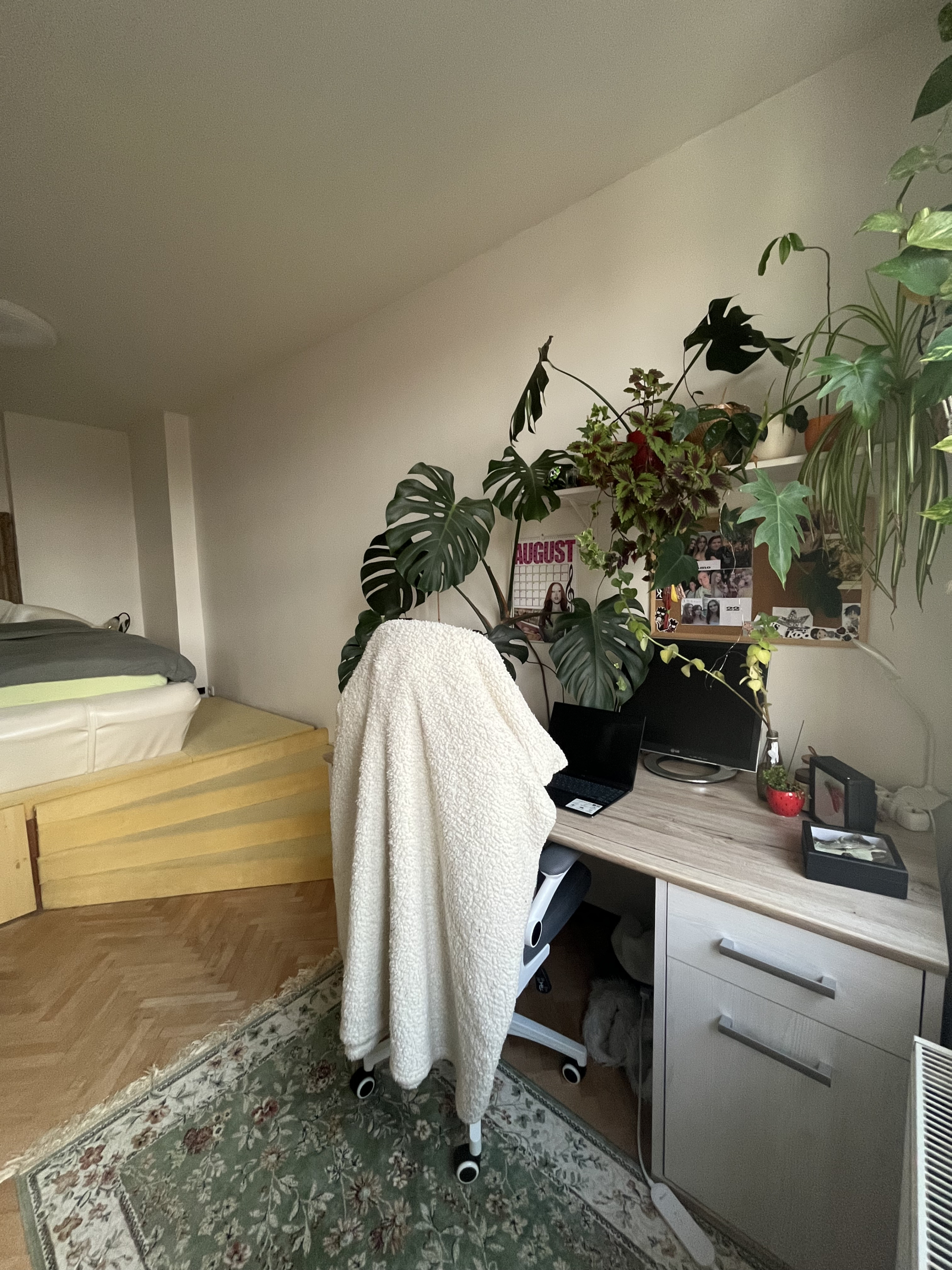 Charming & Sunny Central Prague Apartment with Courtyard Views (Žižkov / Vinohrady border)