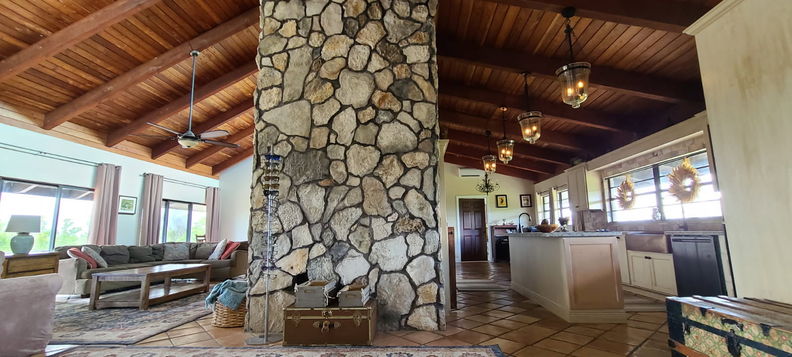 Large, secluded pool home on 3 acres